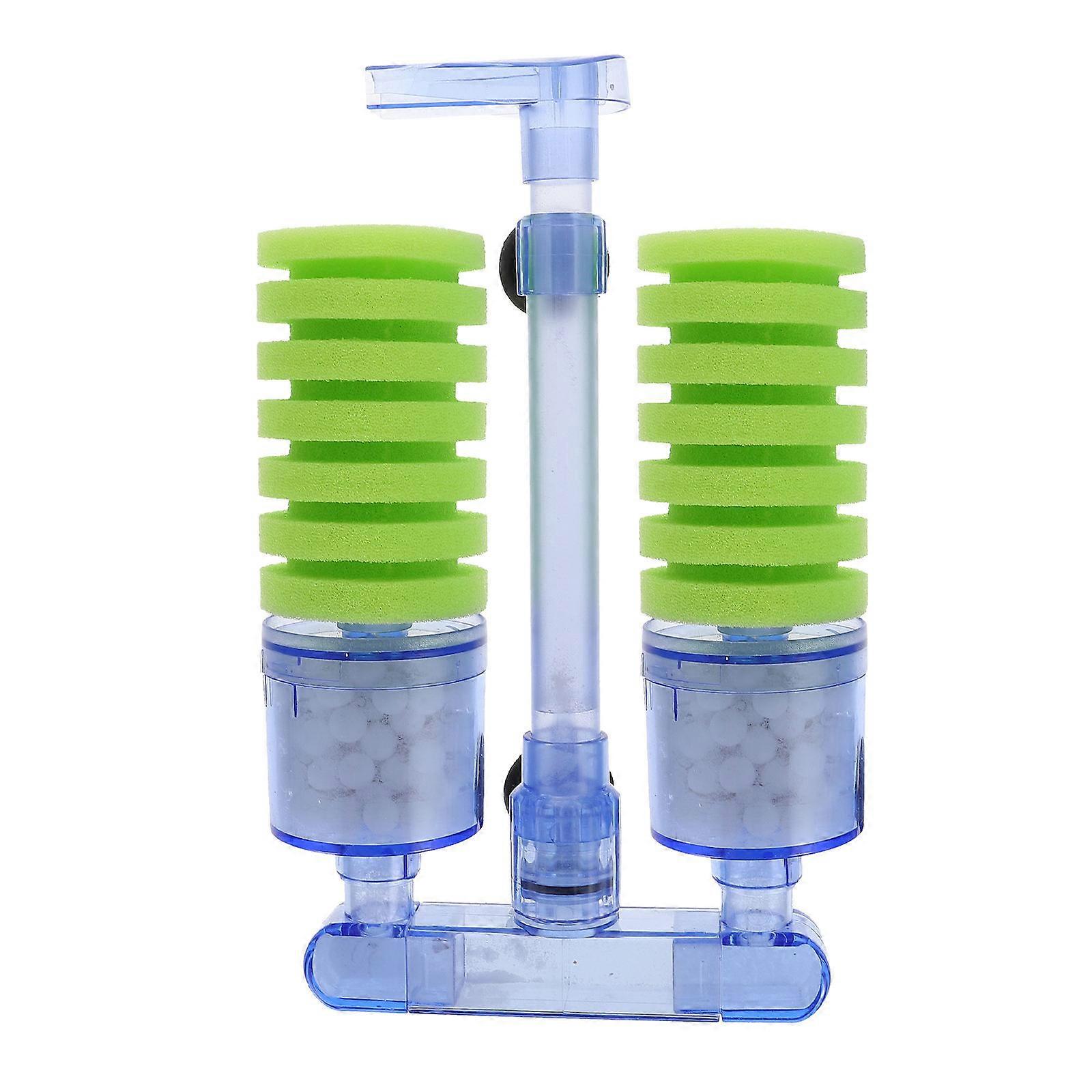 Turtle Aquarium Filter Internal Biochemical Quiet Sponge Fish Tank Aeration Tool 20x13x4.5cm Filtration Oxygenation 1Pack