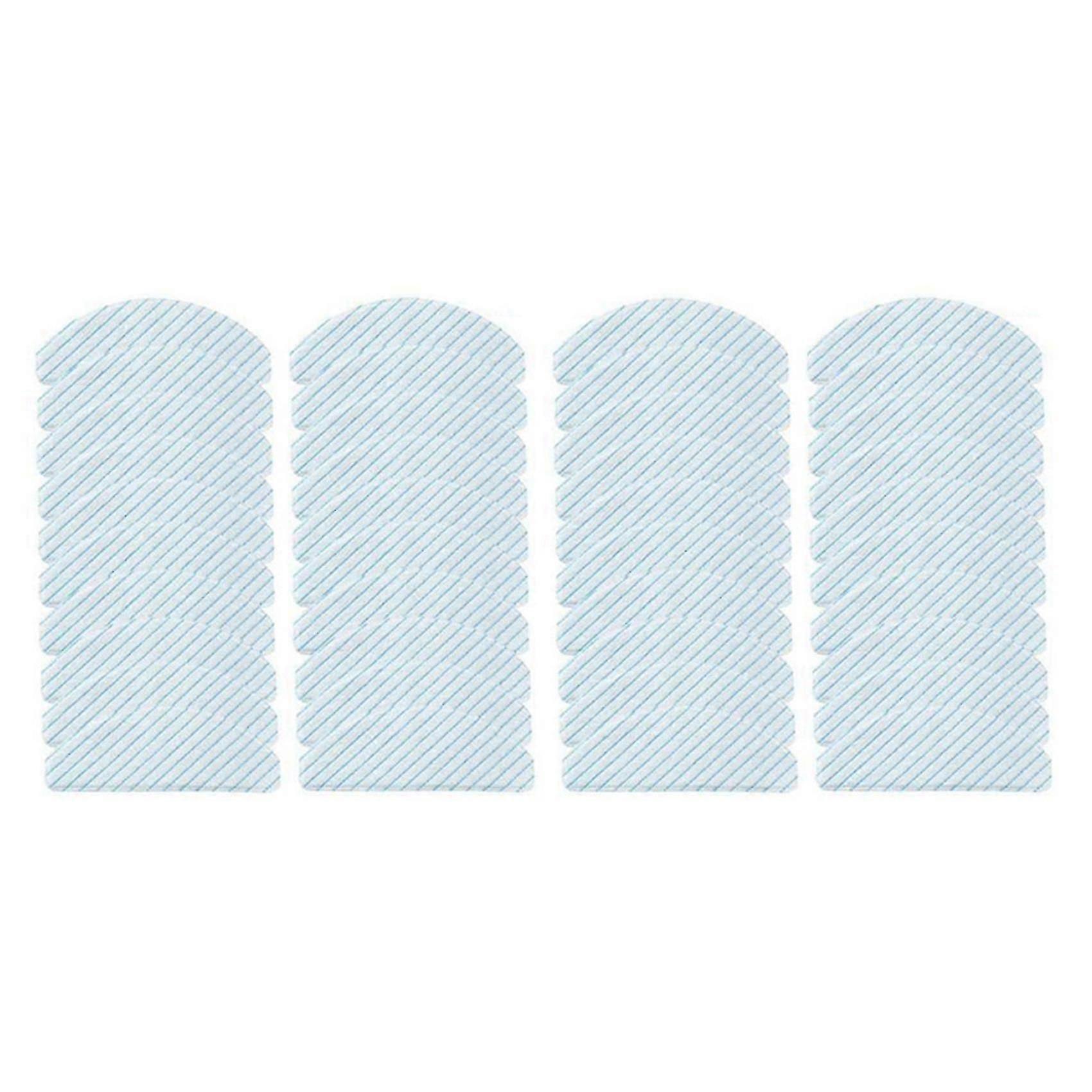 Deebot Ozmo T8 T8 Max掃除機部品モッピングパッドスペアパーツ100pcs用の使い捨て可能な強力なぼろきれ