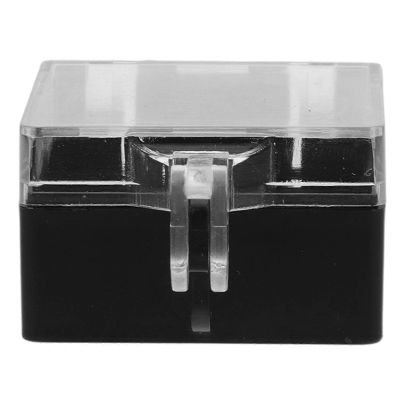 Push Button Switch Guard Outlet Cover Button Cap Security Cover Replacing Switch Guard Black ABS Silver Button Protector