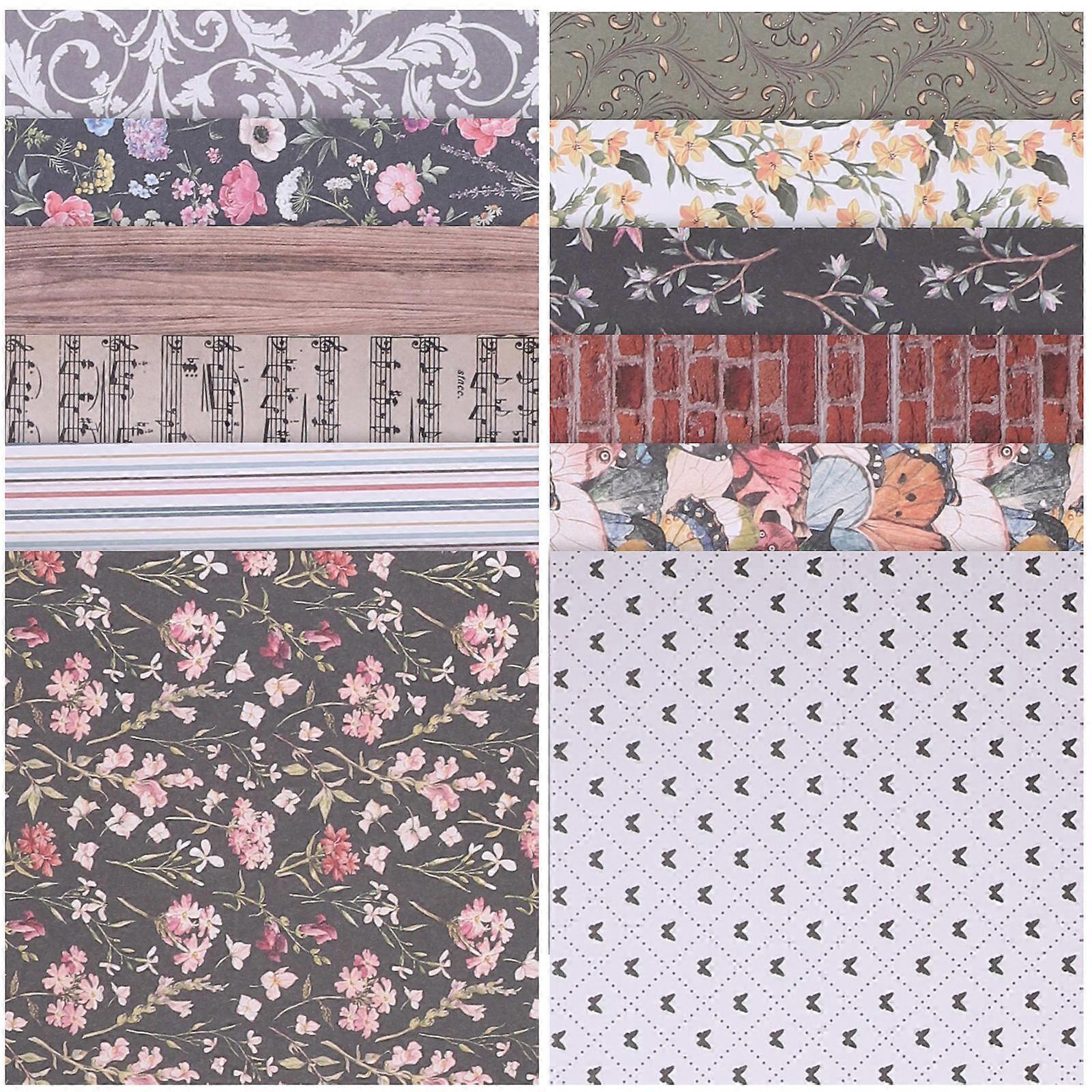 Hand Account Paper Creative Paper For Family Activities Assorted Color 15x15 Cm 24Pcs