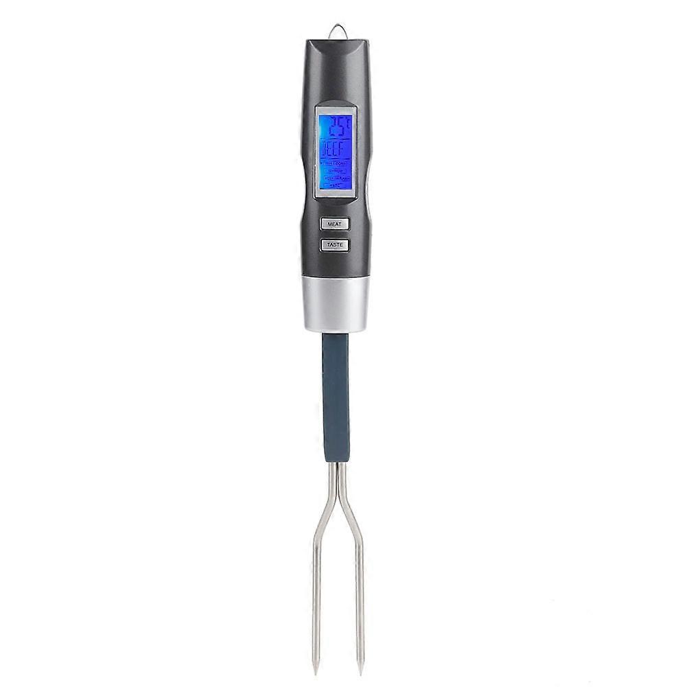 Thermomètre à viande numérique pour barbecue, fourchette à griller avec écran LCD