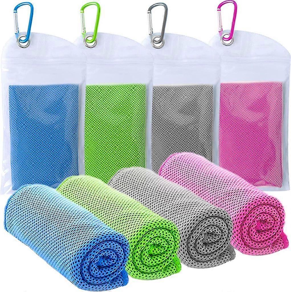 Cooling Towel for Sports & Fitness, Microfiber Towel/Cooling Towel as a Cooling Towel for Running, Trekking, Travel & Yoga, Airflip Cooling Towel