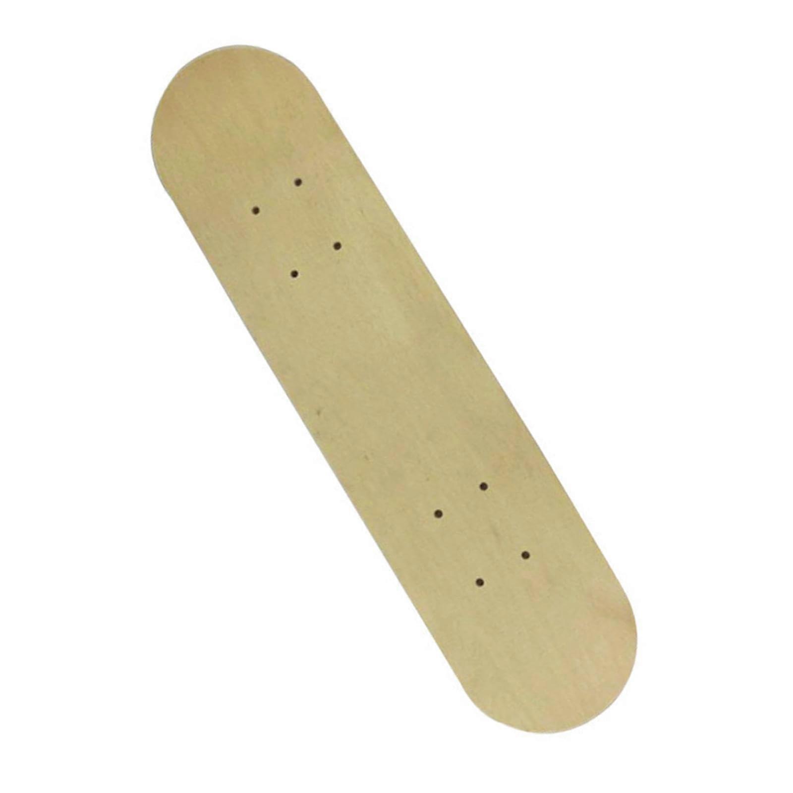 Blank Skateboard Deck Unfinished Skateboard Replacement Skateboard Maple Deck for Daily Use of Coffee Table Coffee Table 60cmx15cm