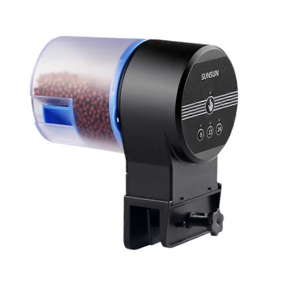 Automatic Fish Feeder Dual Timer Mode Adjustable Food Dispenser For Home Aquariums Turtles