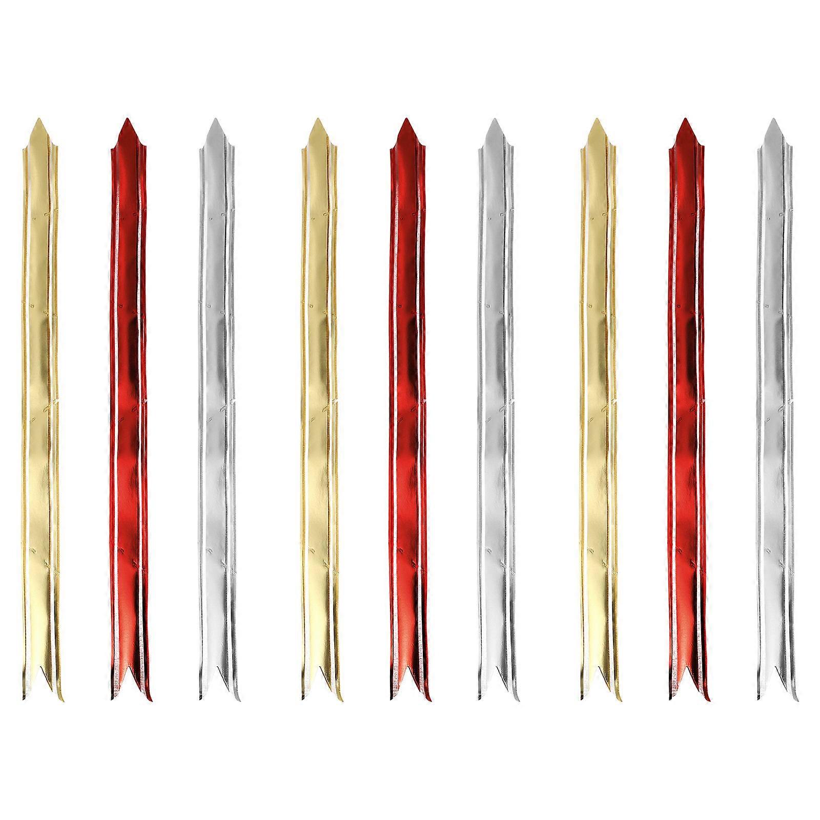 Bowknots Flowers Decor present Packaging Hand Pulled Decoration Red Bow Shape 30Pcs