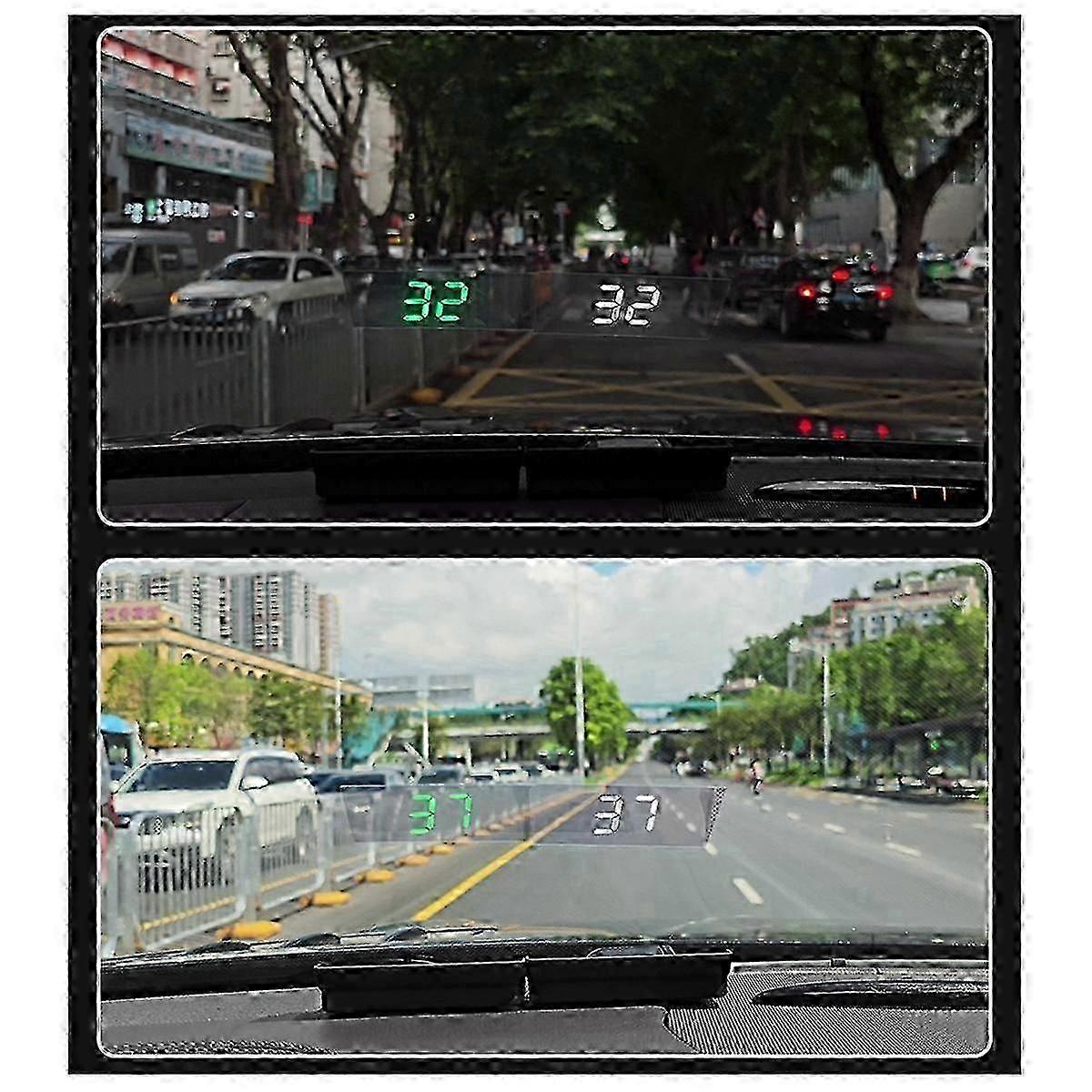 V9 Car Head-Up Display HUD Speedometer Projector for Automotive Use
