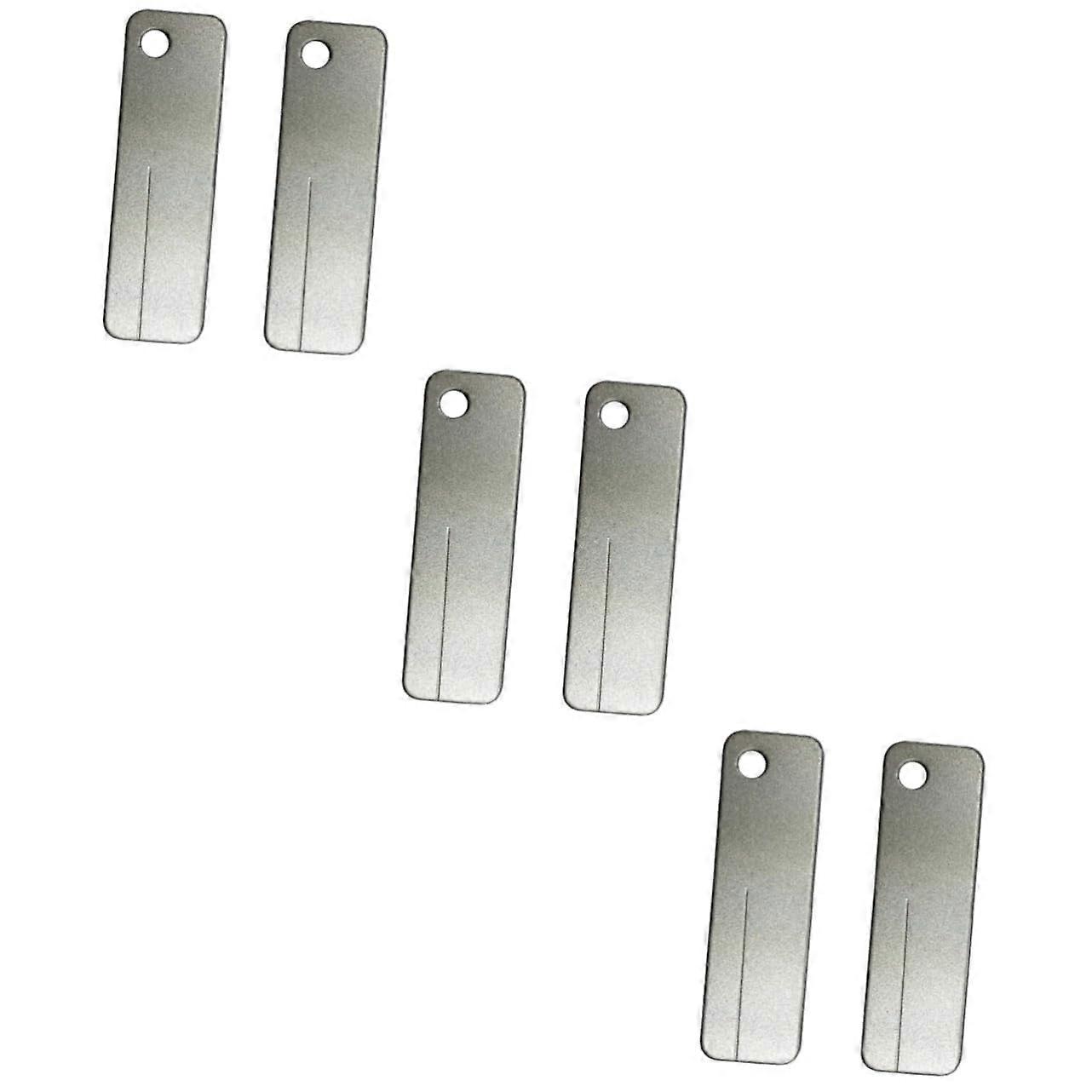 3 sentences Whetstone Knife Sharpener Tool Rectangular Sharpening Stone Household Sharpener Stone Sharpener Diamond Silver 2 Pieces * 3