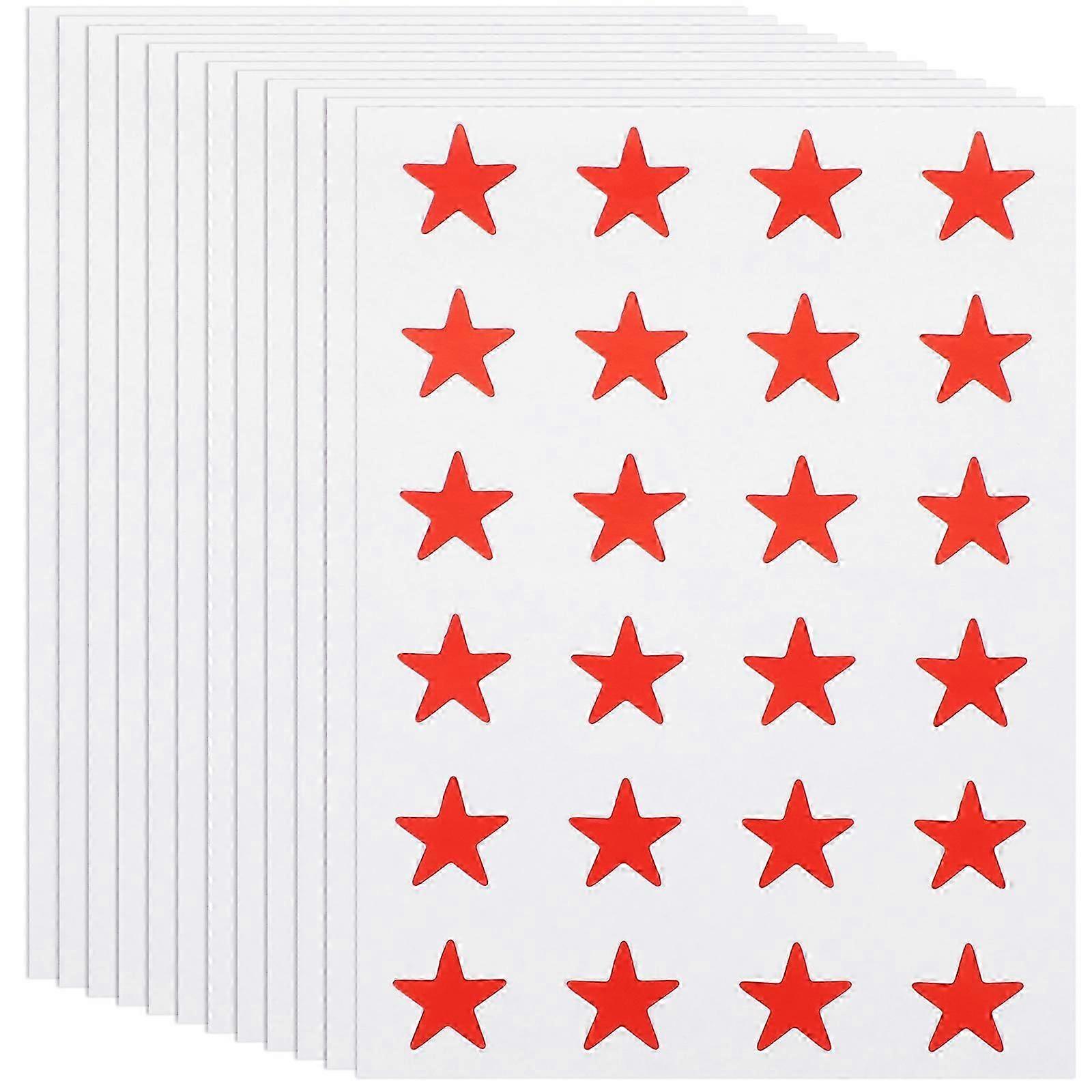 280Pcs Label Sticker Self-adhesive Label Stickers Decorative Label Stickers for Plan(Random Style)