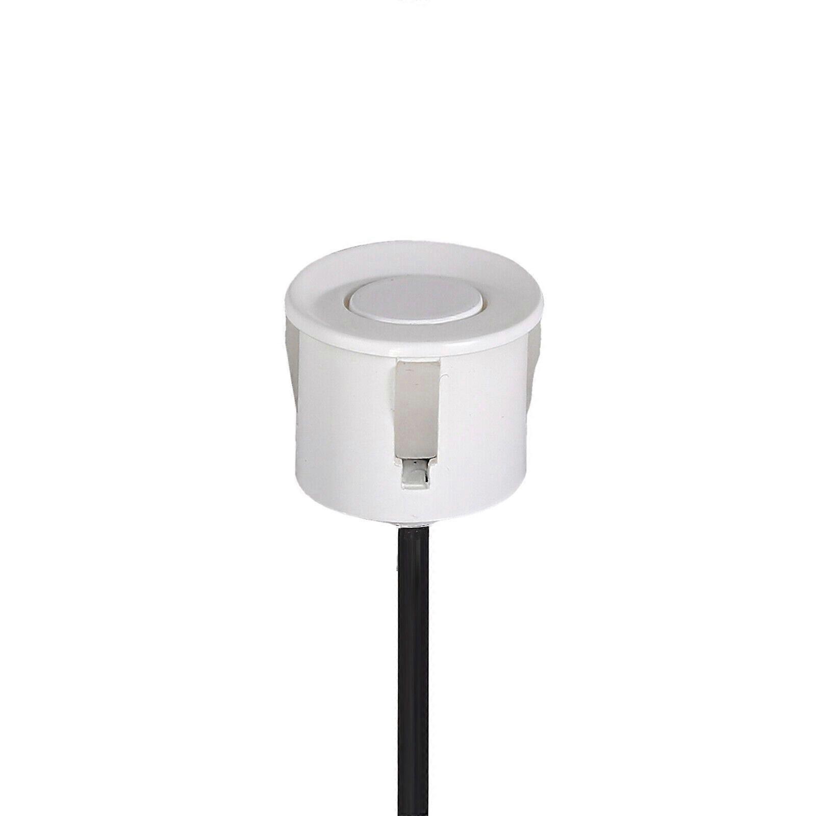 8 Parking Sensors Rear System Reserve LCD Sound Alert in White MK95424