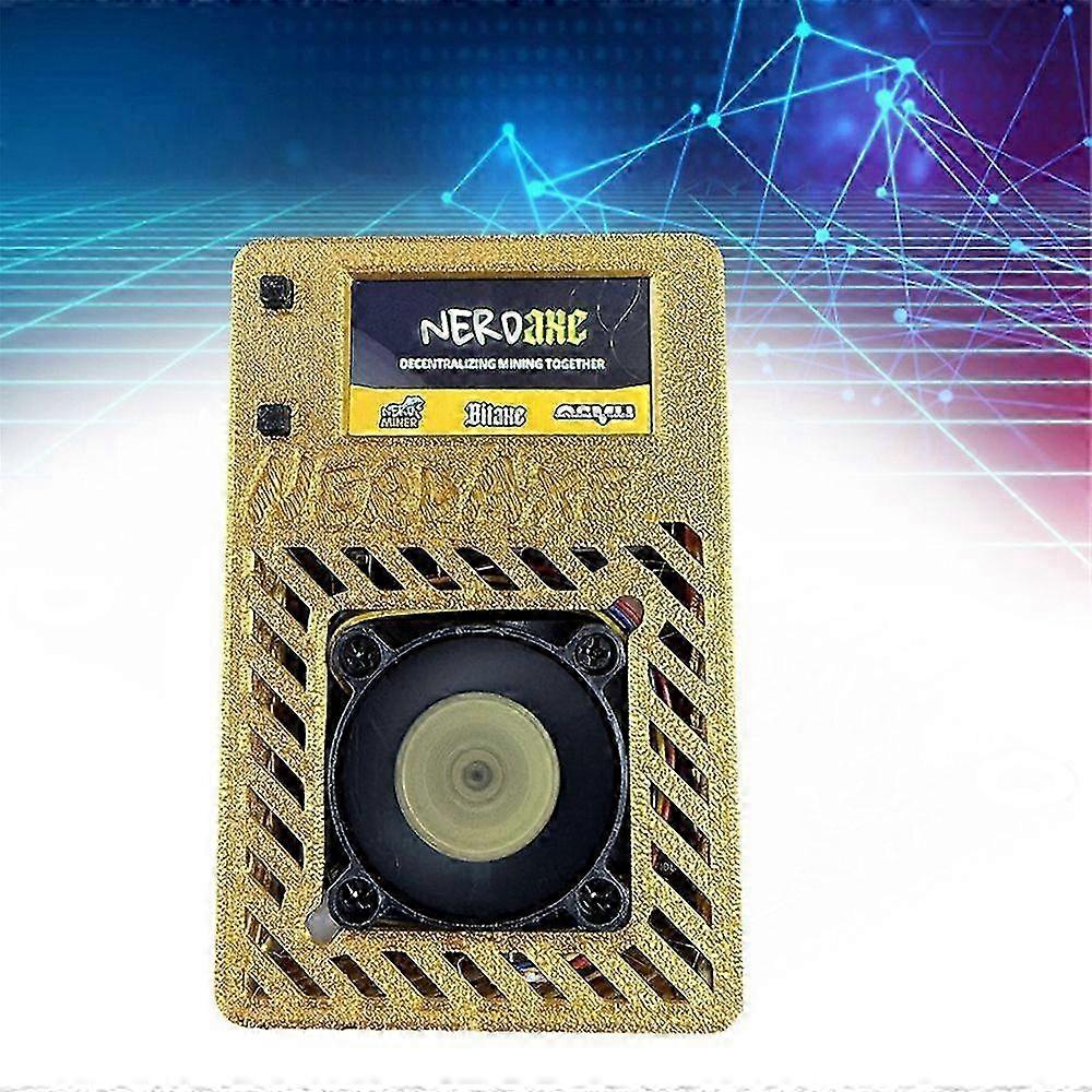 NerdAxe Crypto Miner with Display for Bitcoin 500Gh/S S19XP BM1366 ASIC  Micro-Miner AU PLUG