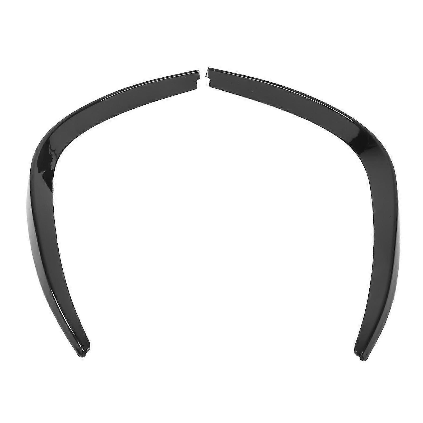 2pcs Front Bumper Canard Fin Replacement for Suitable for Mercedes A-Class W177 Hatchback Sedan AMG Line 2018+