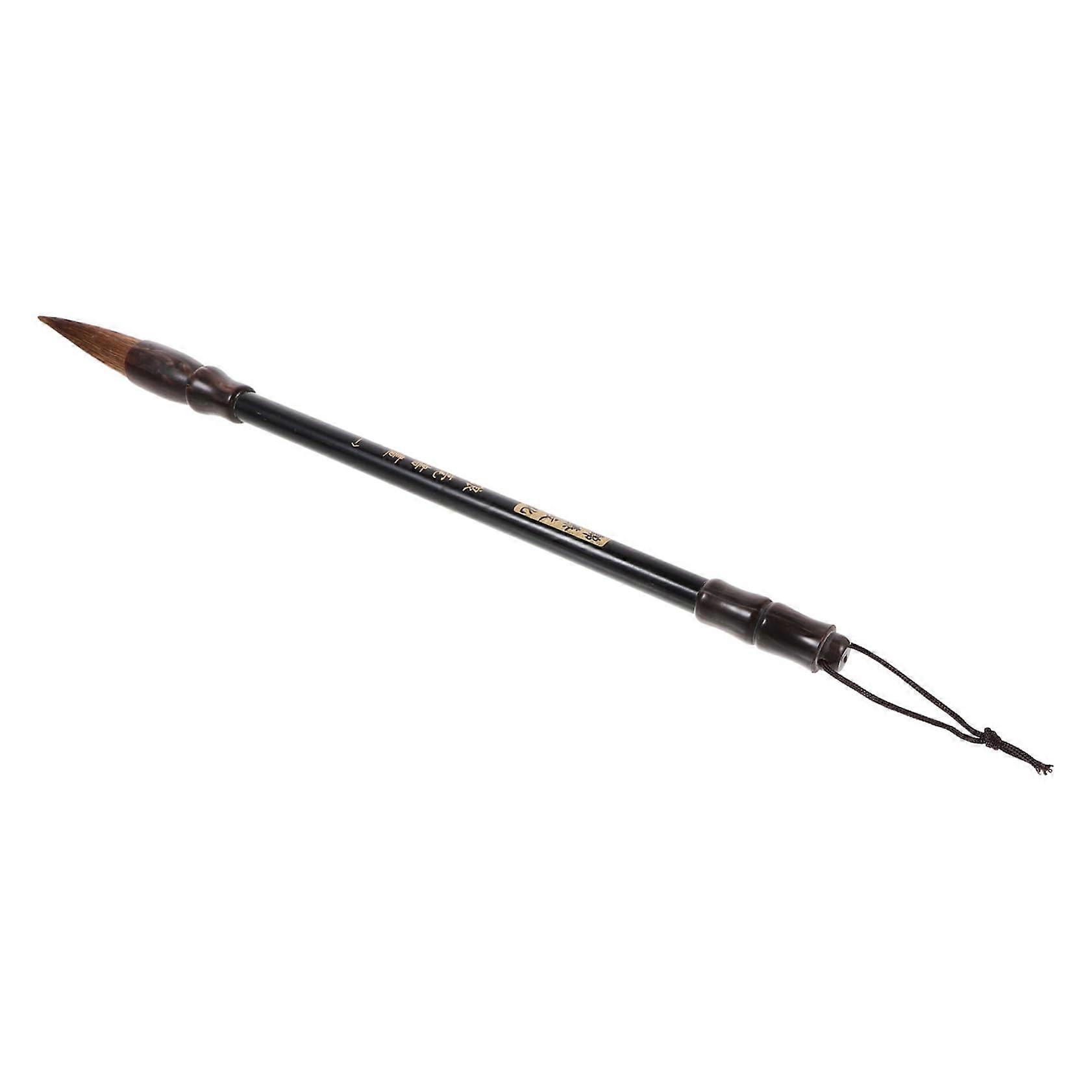 Ink brush pen calligraphy set – Large writing brush, wooden ink brush, easy to clean, ideal for beginners.