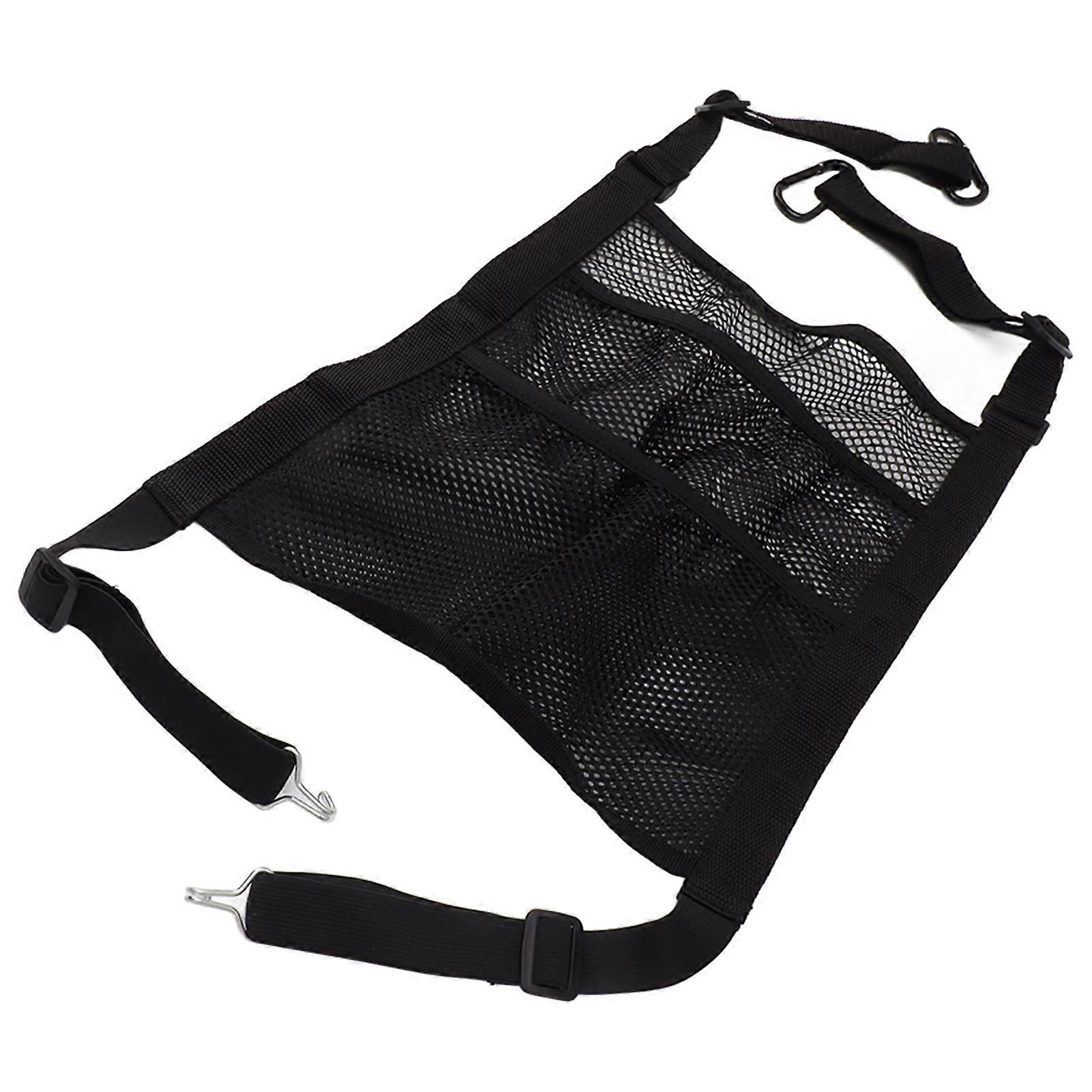 Car Net Bag Barrier 3 Layer Stretchable Universal Backseat Mesh Organizer Dog Children Barrier for Cars SUVs 