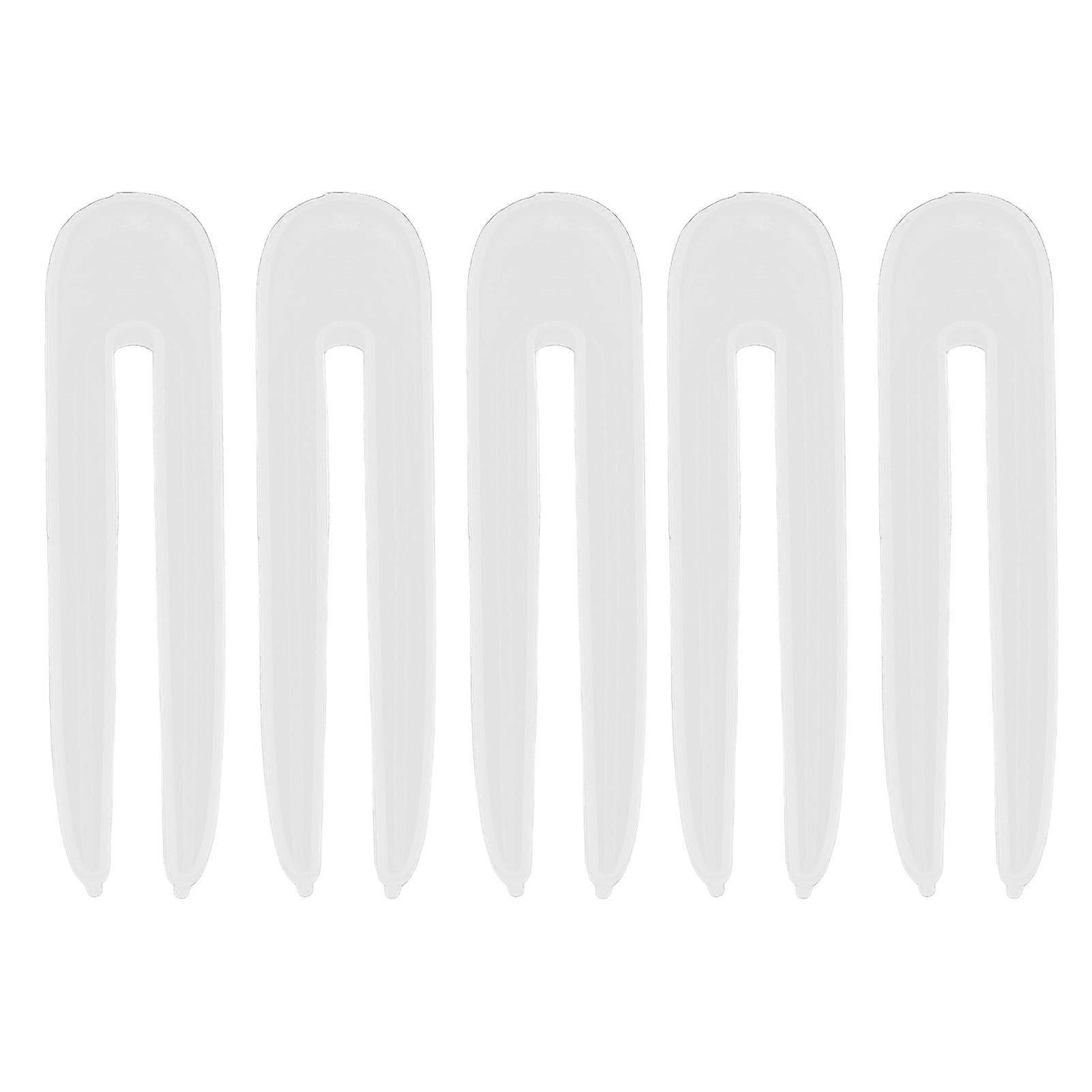 2025 أحدث موديل 5 قطع قالب سيليكون دبوس الشعر سهل إزالة القوالب المرنة DIY