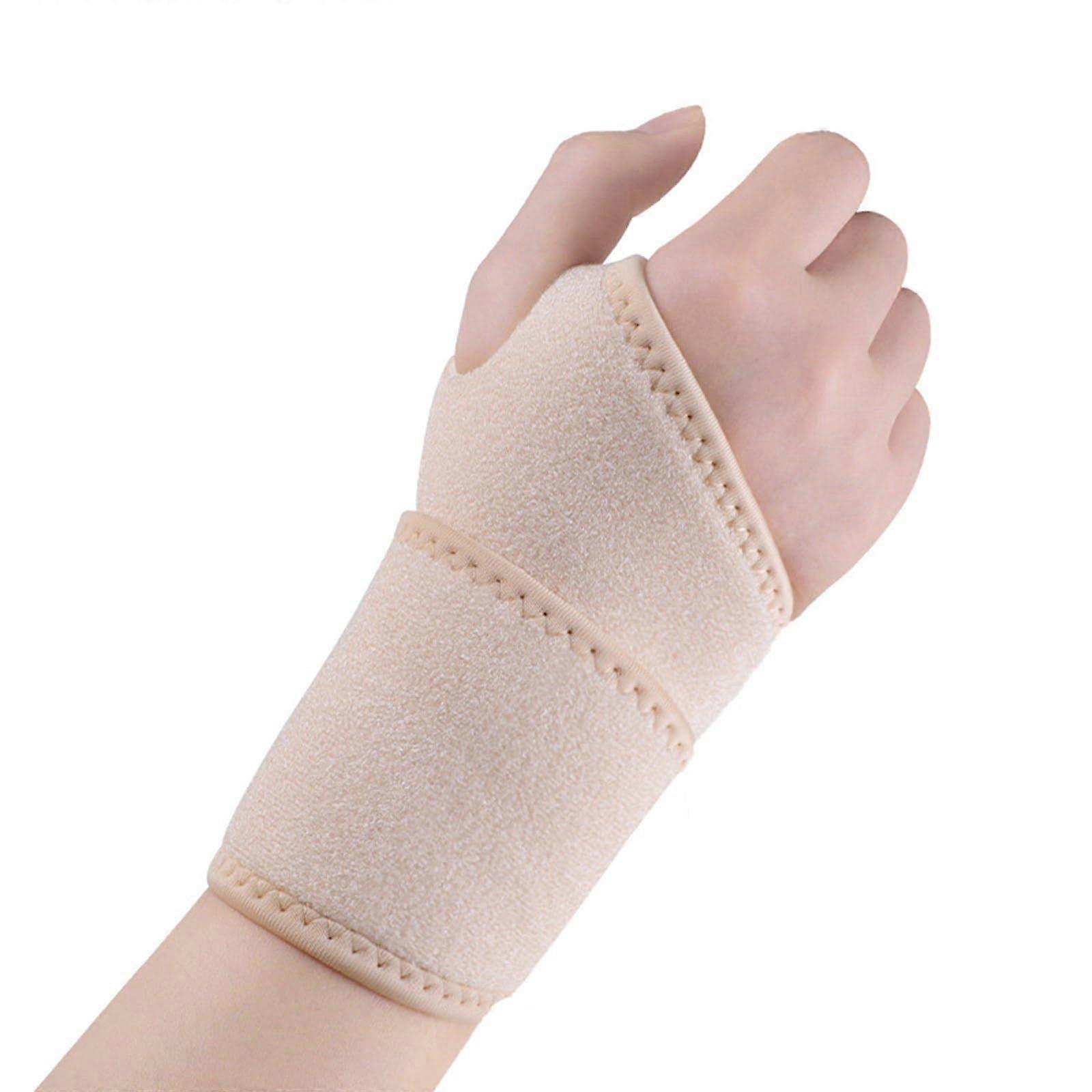 2Pcs Sports Wrist Guard Wrist And Thumb Breathable Adjustable Wrist Brace Wrist Compression Wrap For Fitness color