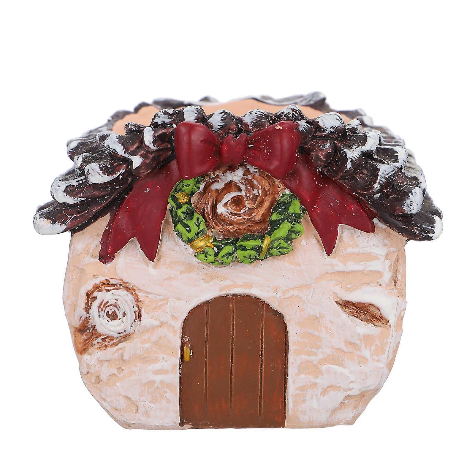 Decorative Cactus Pots House Shape Style Balcony 4.3×3.9×3.3in Plant Enthusiasts 1Pack