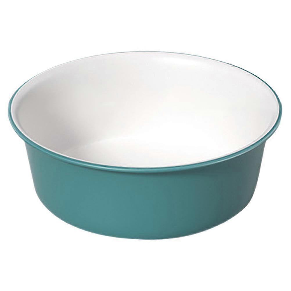 Convenient Washbasin Plastic Round For Salon Use Green 30.50X30.50X11.00CM Towel Storage 1Set