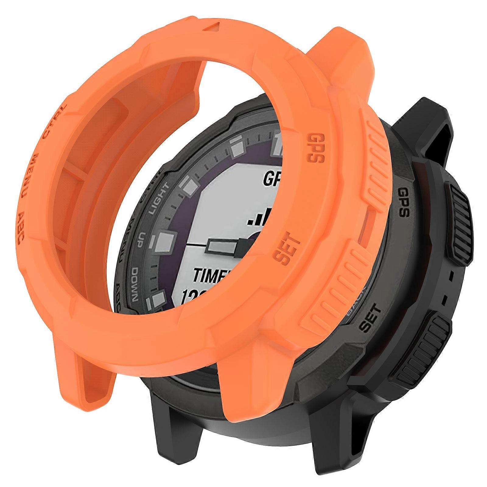For Garmin Instinct Crossover Armor Hollow Watch Protective Case