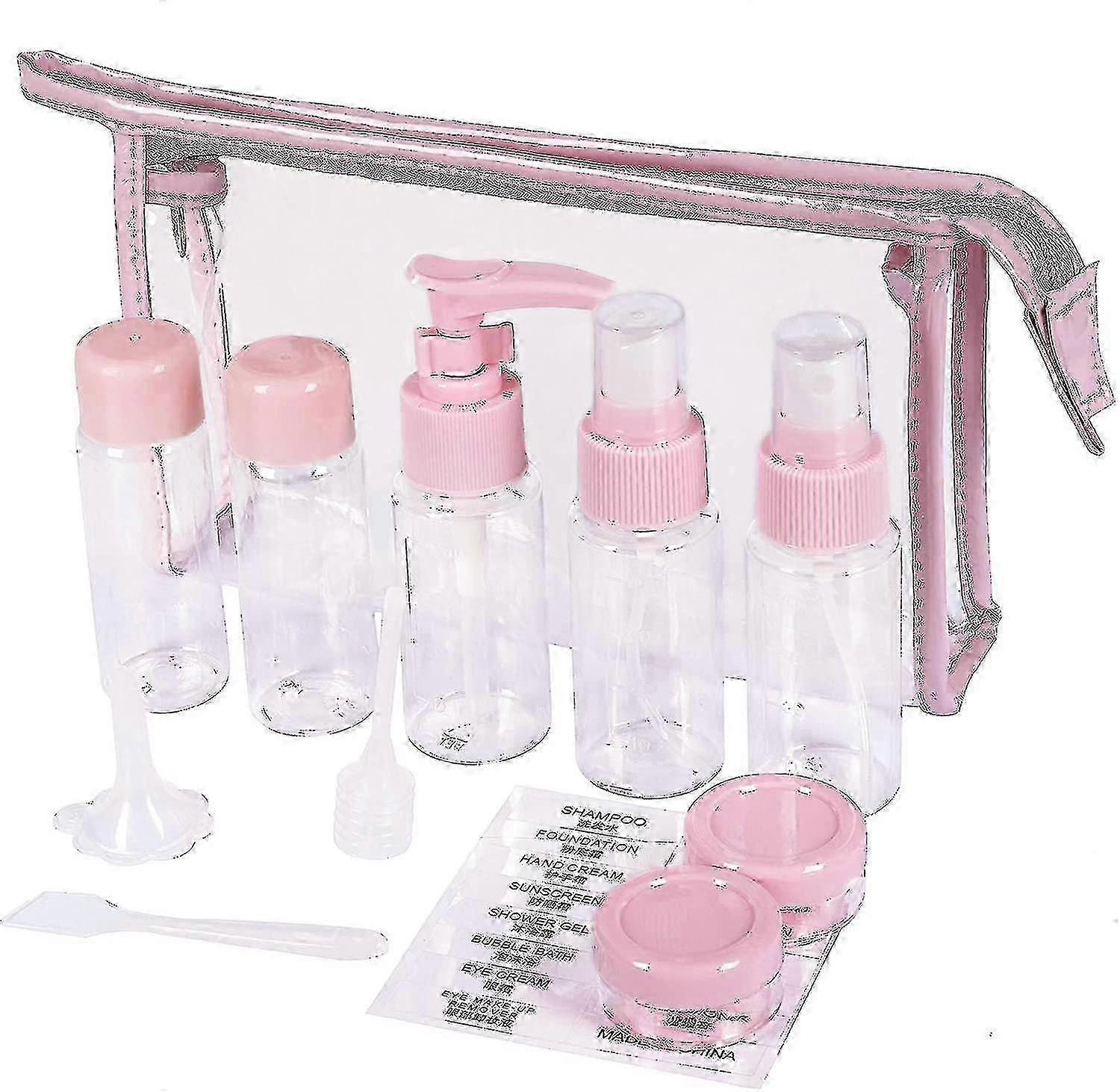 Reise-Nachfüllbares Kosmetikflaschen-Set