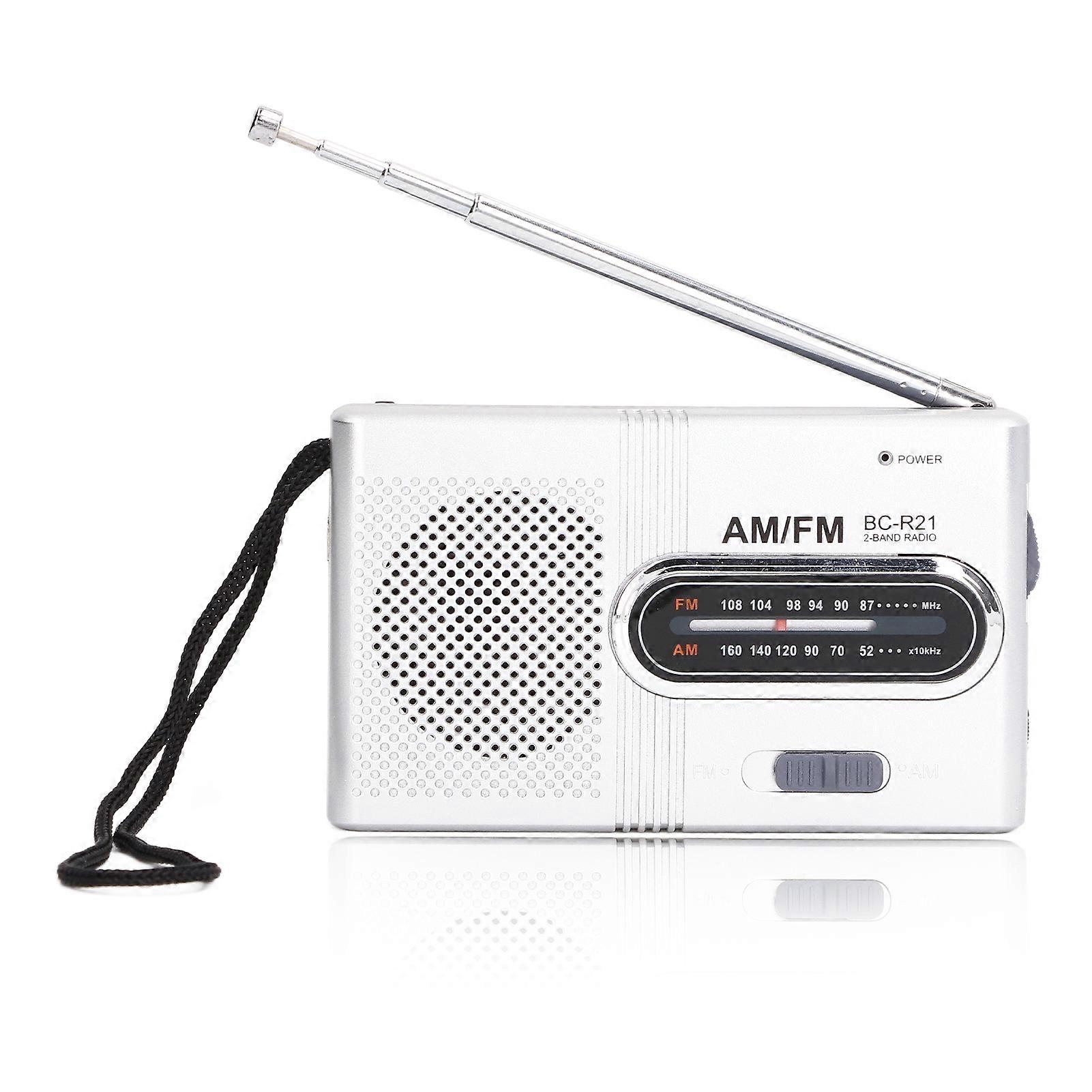 Mini AM FM Manual Operation Easy Adjustment Memory Function Digital Radio Receiver