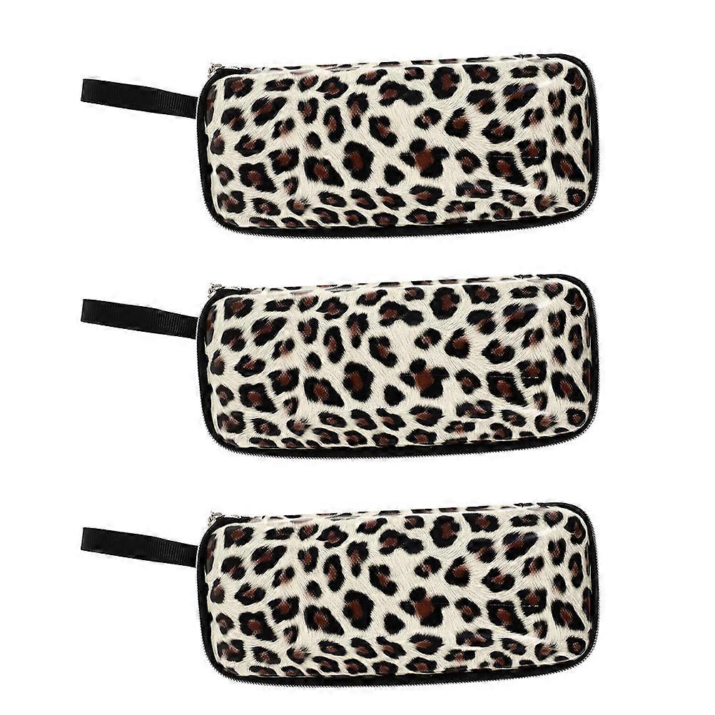 Print Glasses Case Square Sunglasses Cases Crush Resistant Daily Use 17X8X4CM Protect Frame 3Pack