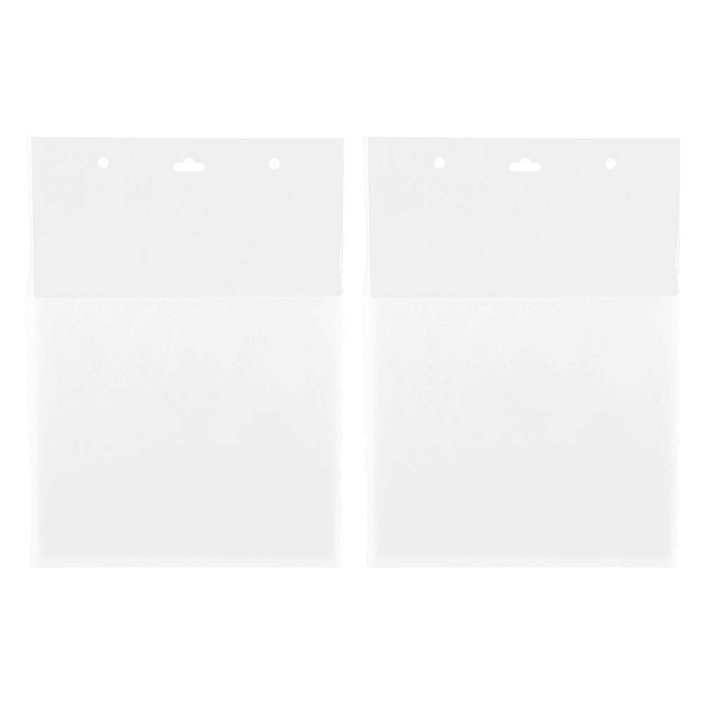 Brochure Holder Stand Advertising Paper Storage For Office Workers Easy To Clean 2Pcs