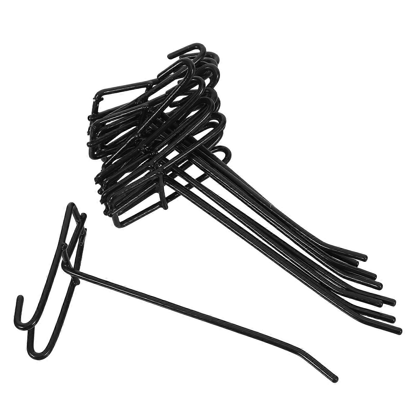 Heavy Duty Pegboard Hooks 10pcs Easy Install Organizer for Home Garage Office Store Efficient Tool Display Storage Hooks