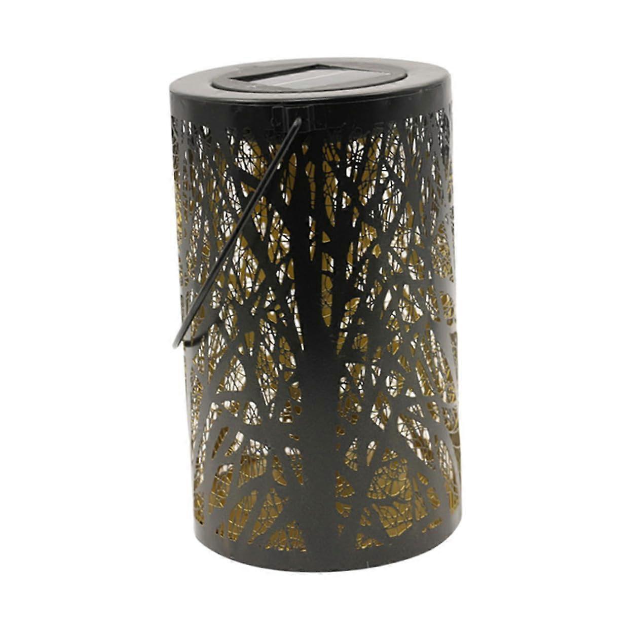 Solar Lantern Light - Outdoor Decorative Garden Lamp with LED Illumination, Projection Light for Balcony and Patio