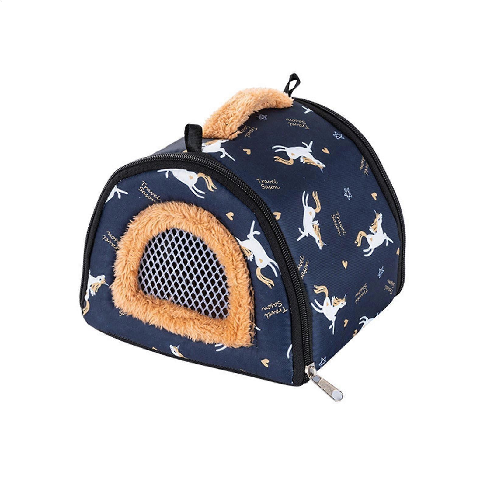 Hamster Carrier Bag  Hedgehog Travel Case with SlideOut Base, Size L