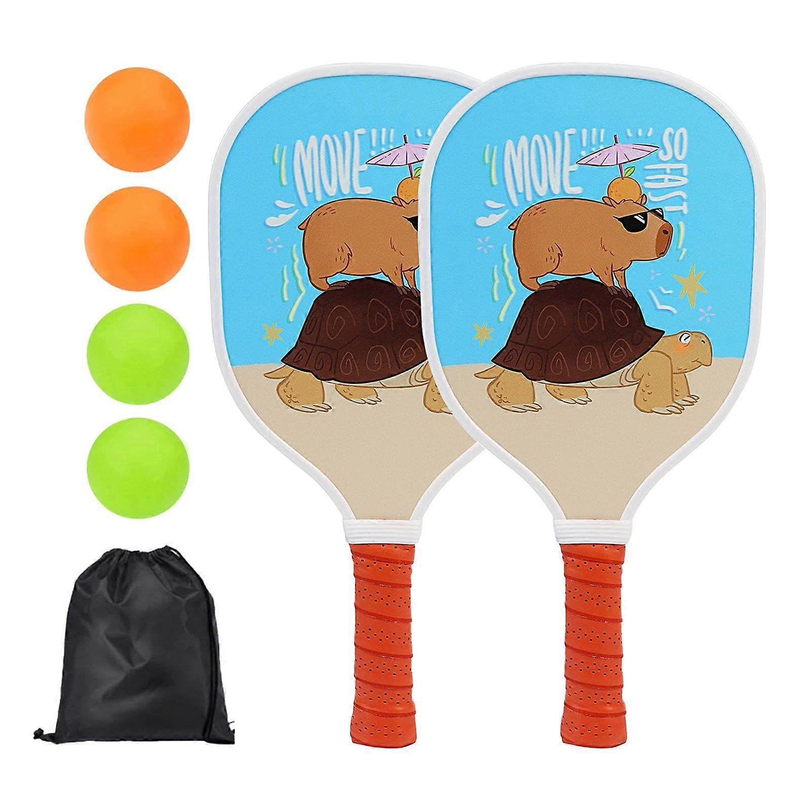Hole Ball Paddle Set for Beginners, Competition Kit for Fun, Games and Tournaments MP181