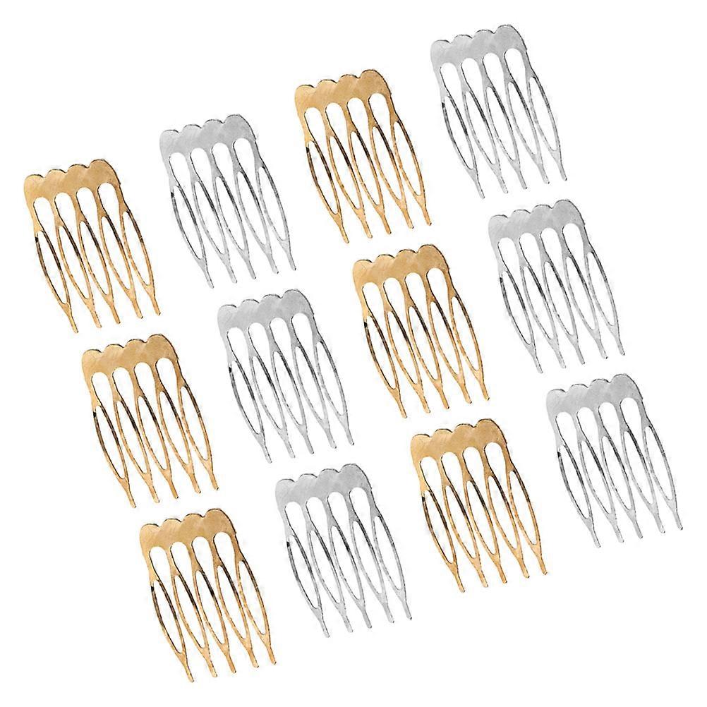12pcs Stylish Durable Hair Combs for Women – Side Hairdressing Combs with Teeth Design for Easy Styling, Perfect for Birthdays, Anniversaries & Daily