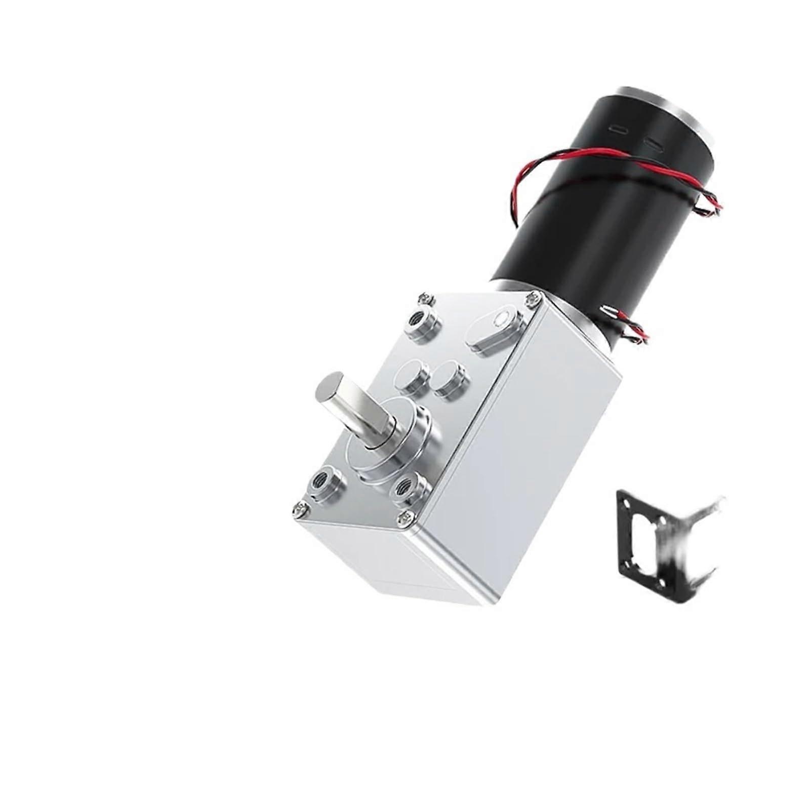 5840-31ZY Worm Gear DC Electronic Starter With 100 Kg-Cm Torque, Fixed Bracket, High Power, Self-Locking, 7 RPM, 24V