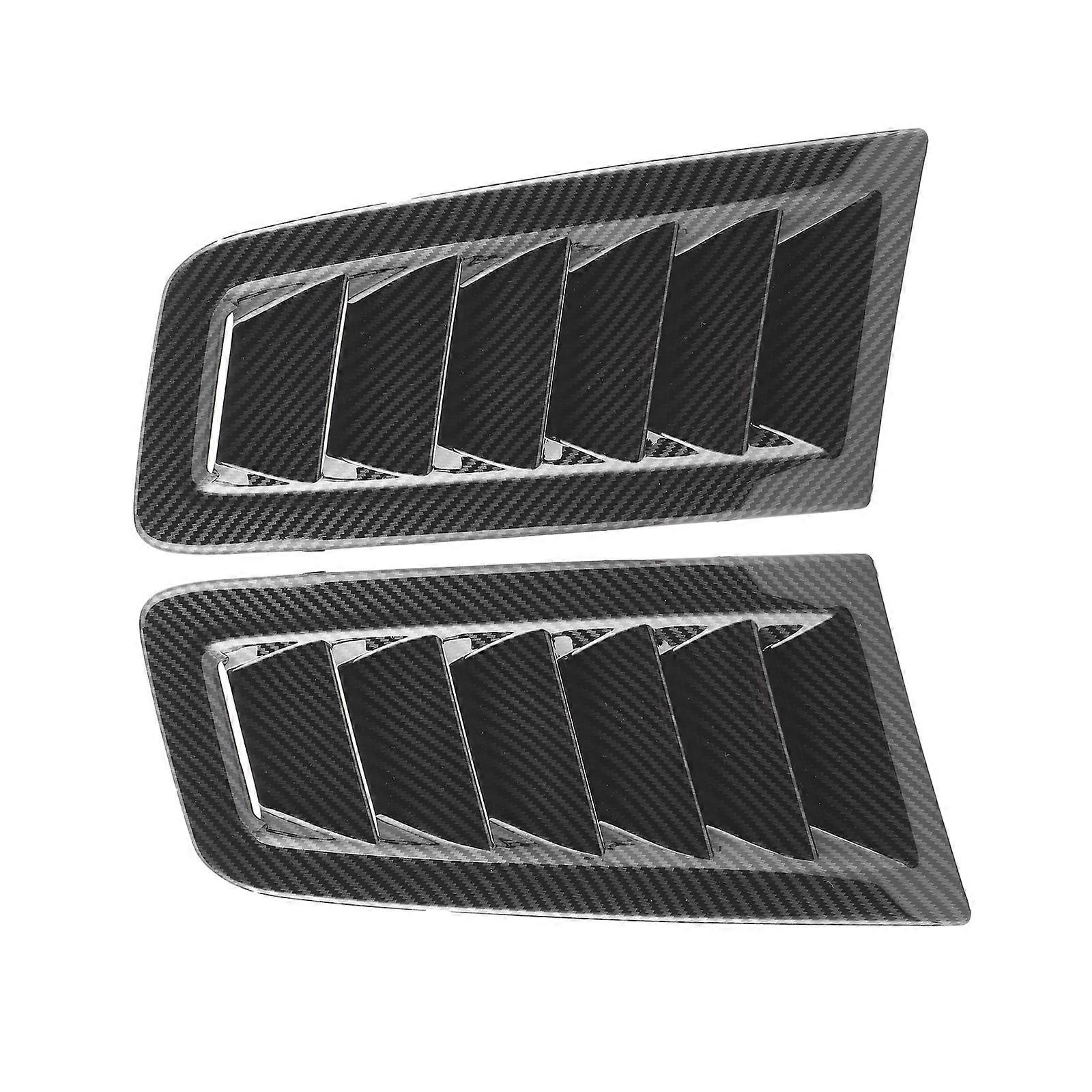 High Temperature Resistance Engine Hood Ventilation Grill Suitable for MK2 Improves Engine Airflows Aerodynamics Cooling carbon pattern