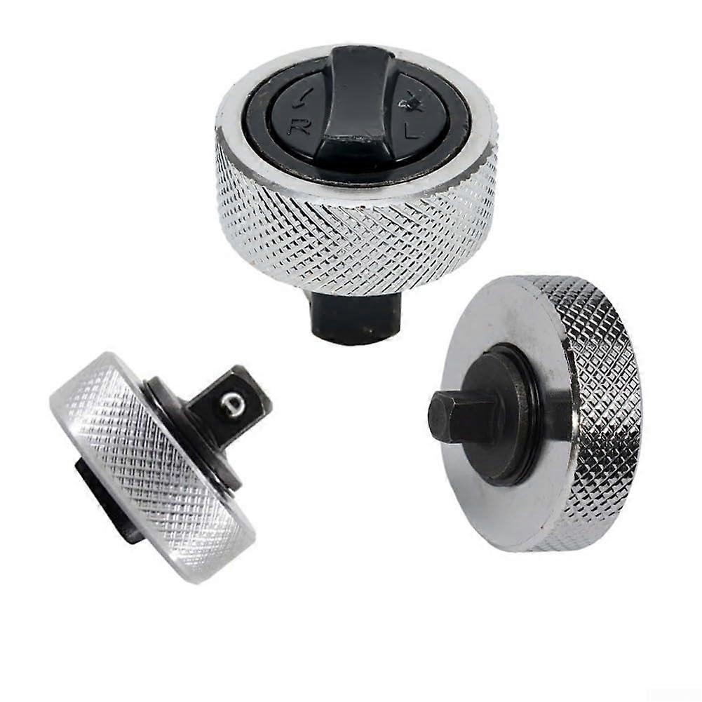 Mini Ratchet Wrench Set - 3 Piece, Full Steel, Reversible, Thumb Wheel, Palm Size, Ratcheting Socket Tool