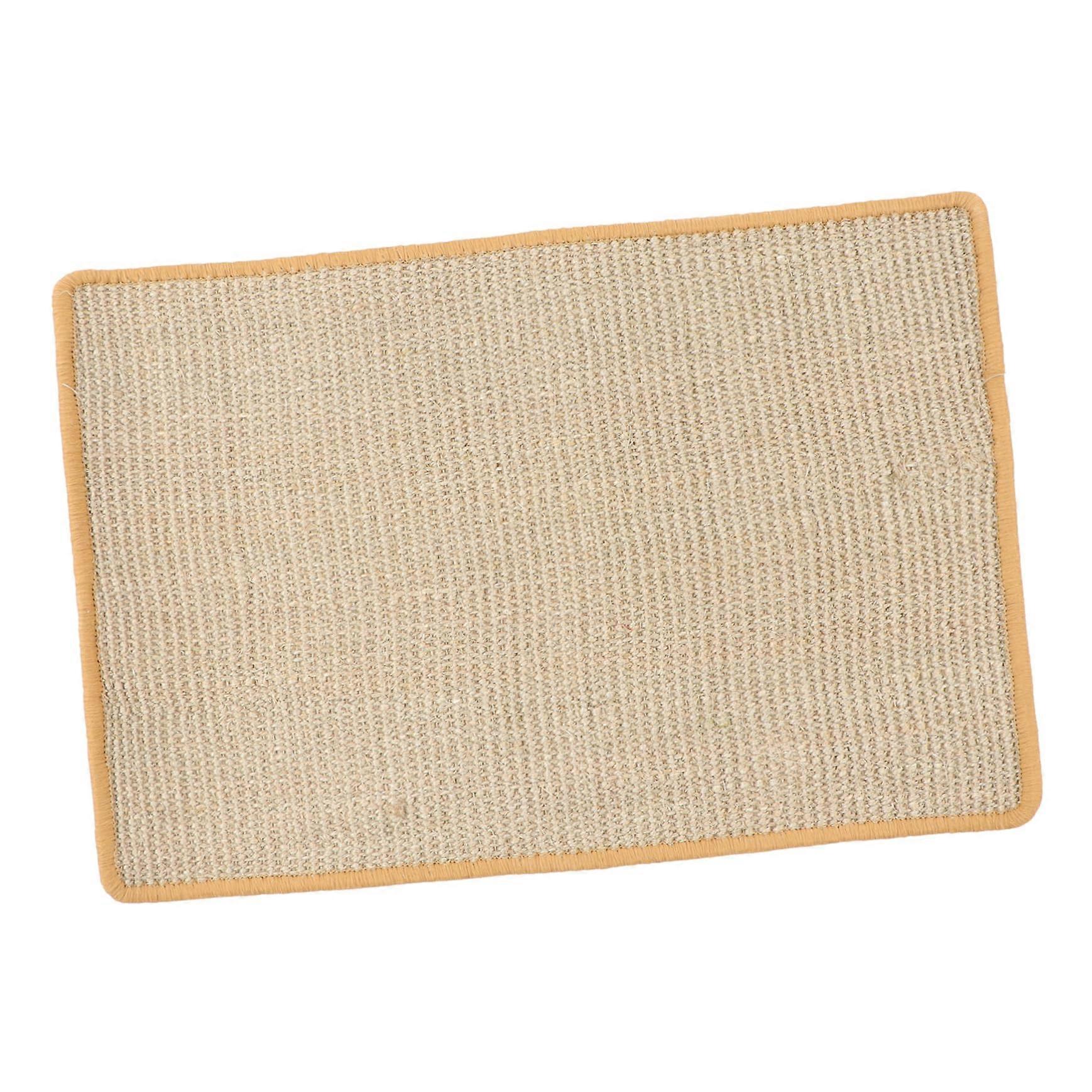 Natural Sisal Scratching Mat for Cats, EcoFriendly, NonSlip, Durable