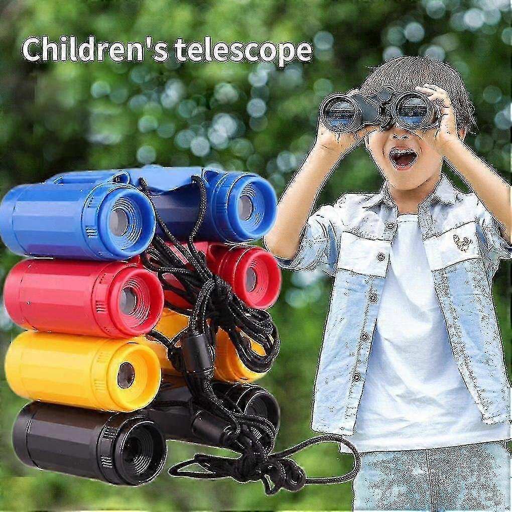 Portable Foldable Kid's Binoculars for Outdoor Observation and High Resolution Viewing