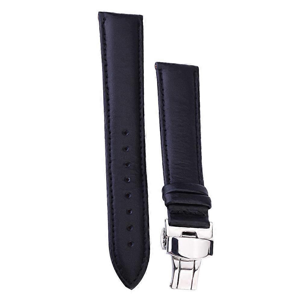 Black Genuine Watch Strap for Adjustable Size Watch Replacement Band