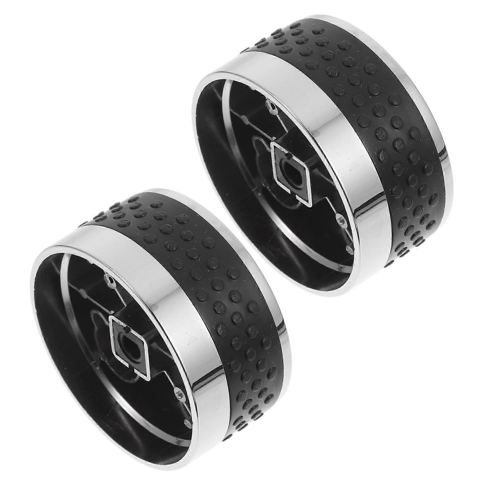 Universal Bbq Knobs Control Adjustment Temperature Regulation For Kitchen Use Ergonomic Design 2Pcs