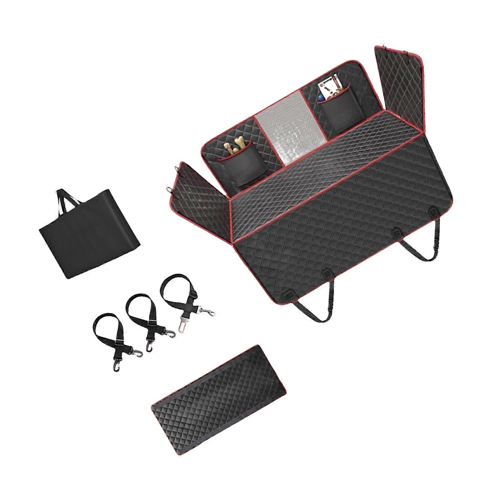 Automotive Seat Protector for Pet Scratches Drooling and Dirt Scratch Pad Panel for Pet in Vehicle Easy Use Multicolor