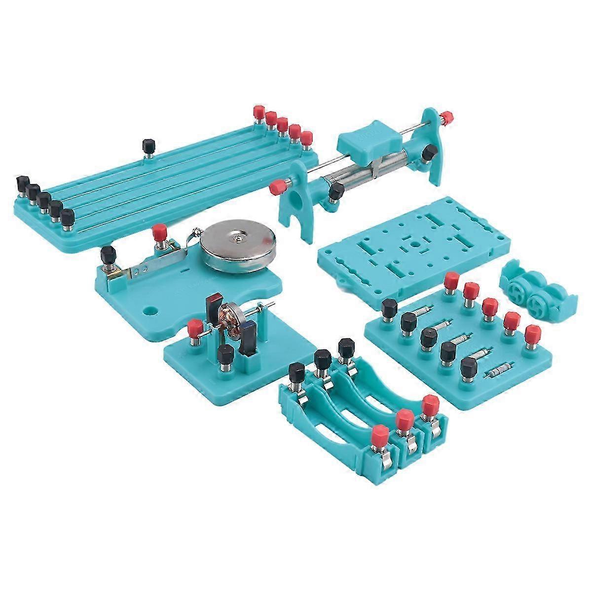 Kids Electricity Circuit Learning Kit Physics Experiment Kit Basic Educational Abs Electricity Magnetism Learning Tool