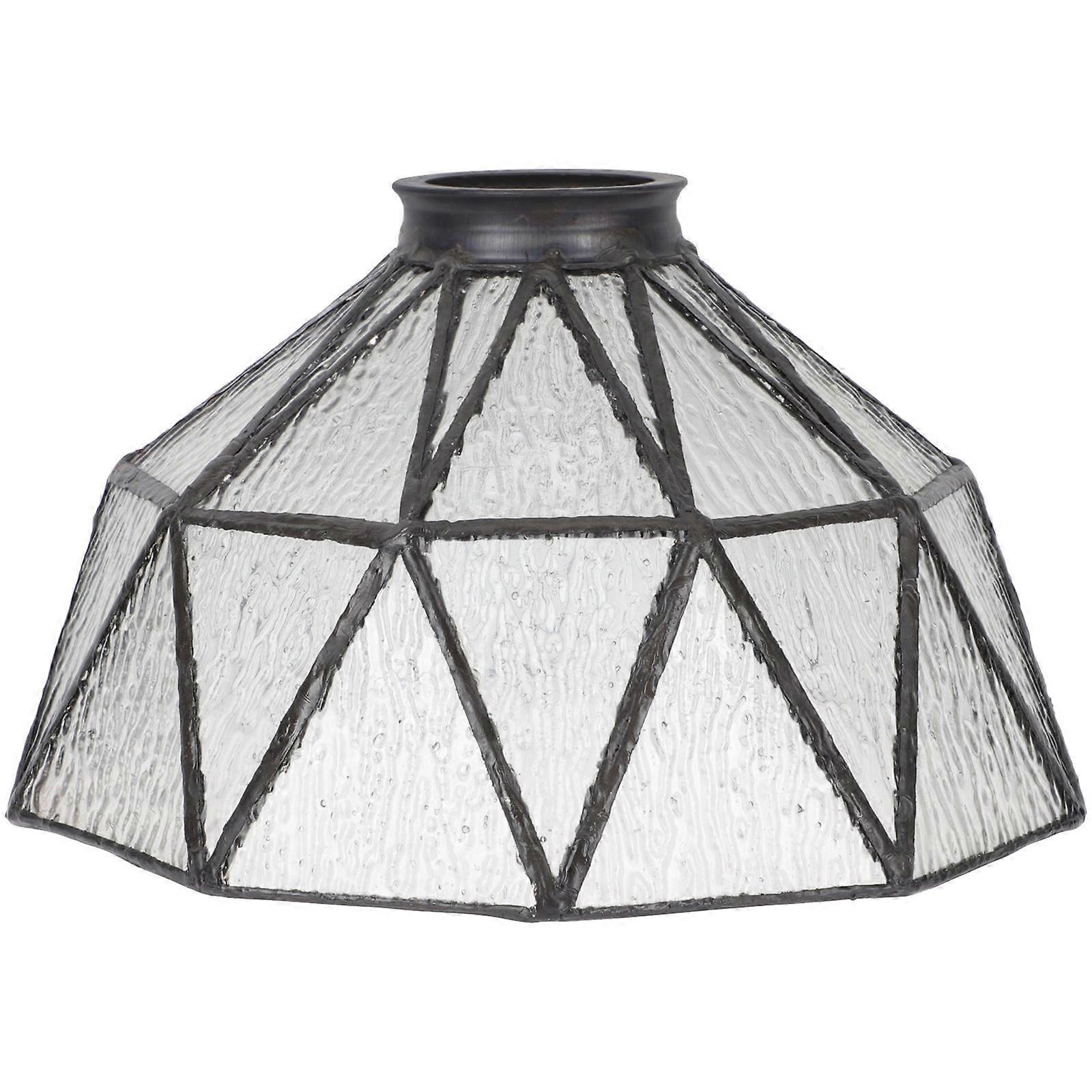 ハンギングランプシェードガラスシェードビンテージスタイルペンダントライト交換シェード寝室のライトシェード1パック