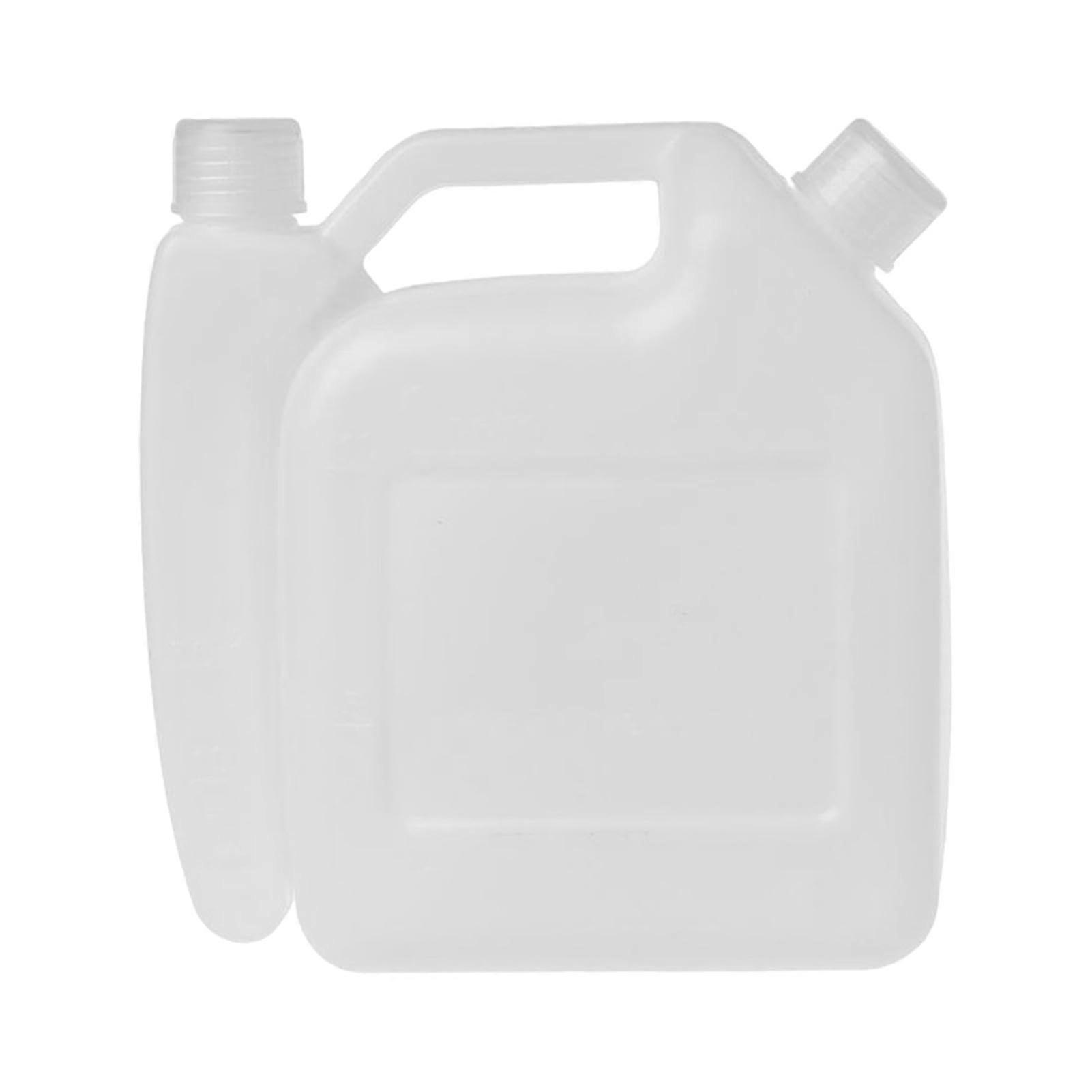 Oil Mixing Container 1.5L Portable Mixing Bottle Oil Additive Flask for Chainsaws Brushcutters 25:1 50:1 Ratio