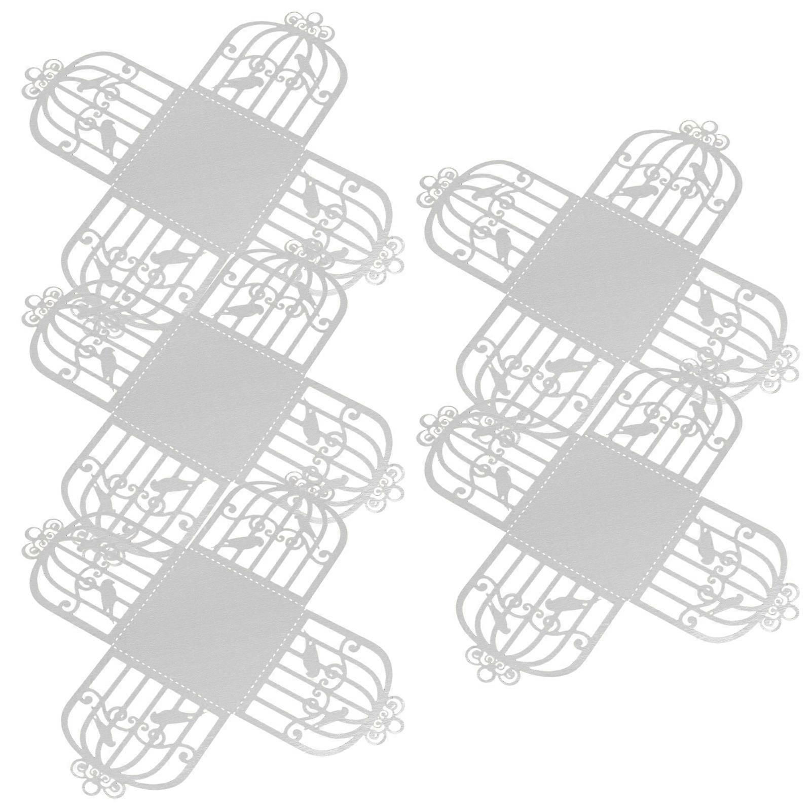50pcs Chocolate Cups Muffin Wrappers Wedding Party Hollow out Candy Cups
