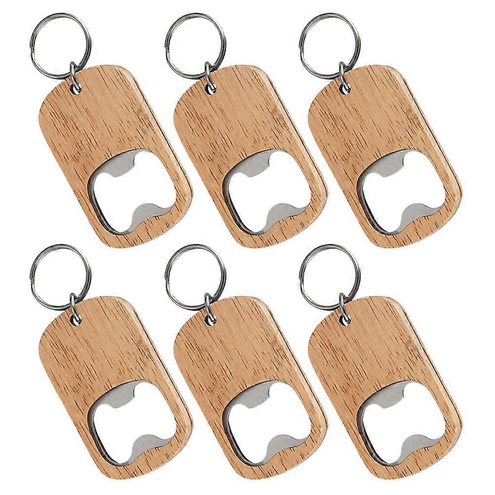 6pcs Keychain Bottle Manual Remover for Parties Bars and Kitchen Use
