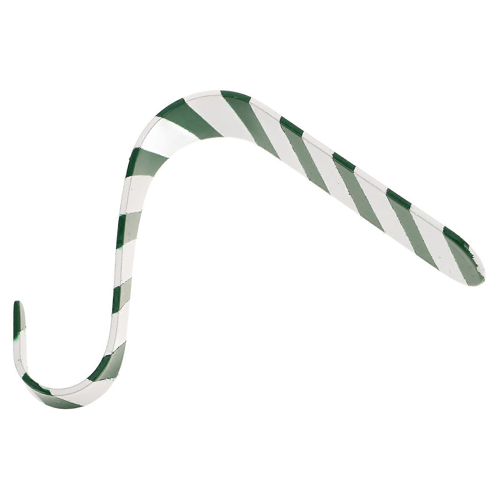 MLINS Christmas Stocking Holder 1 Set Striped Metal Hook for Mantle Fireplace Xmas Party Decoration Multipurpose for Christmas Ornaments