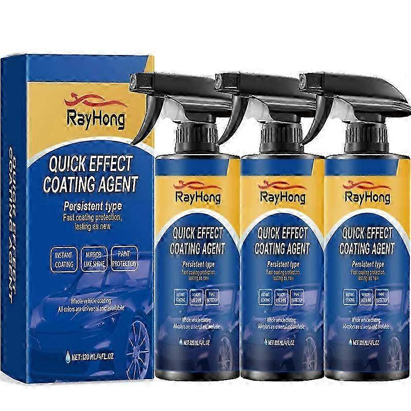 2025 New Car Coating Spray,3 in 1 Multi-functional Quick Effect Coating Agent