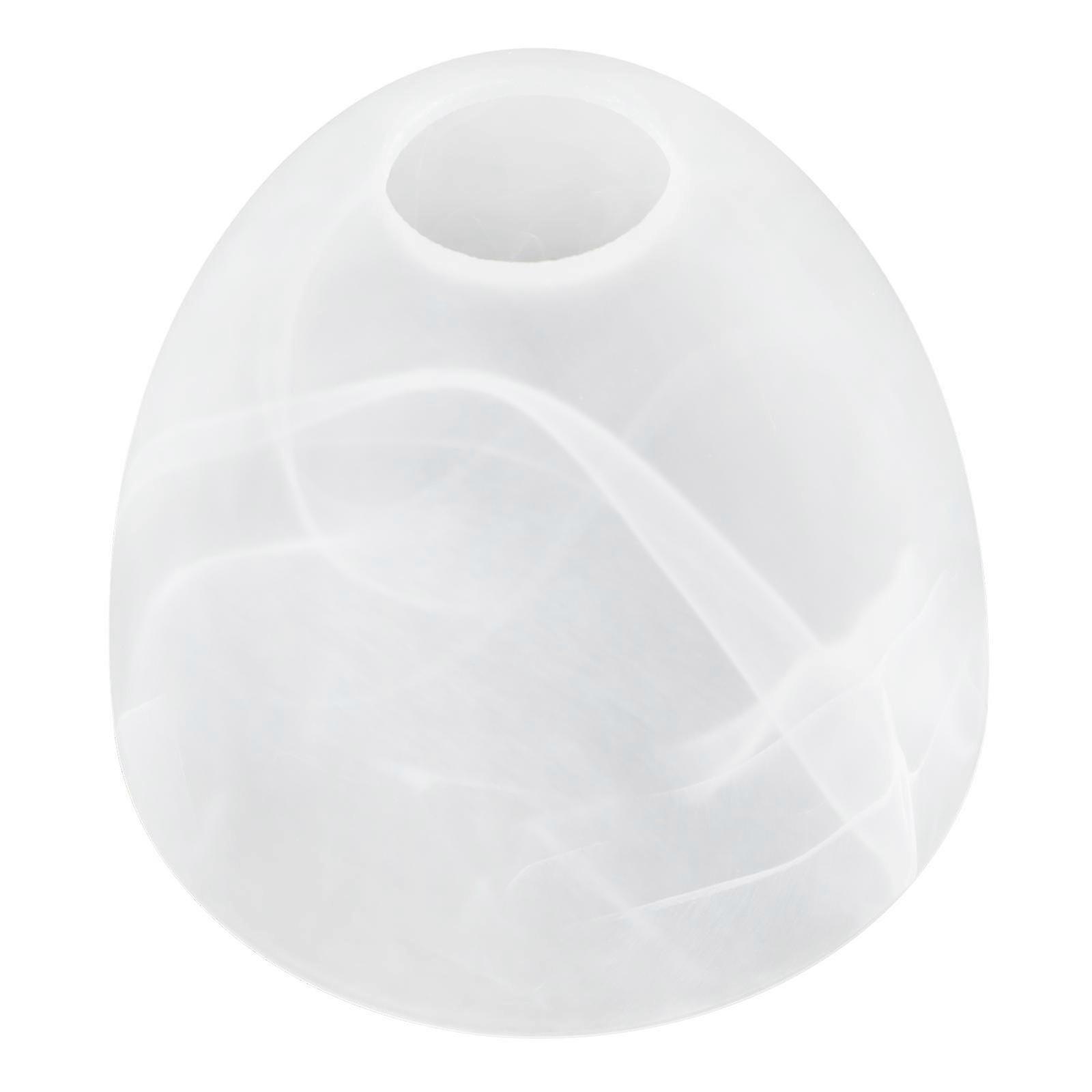 Frosted Glass E27 Pendant Light Shade 2pcs Lamp Accessory for Home