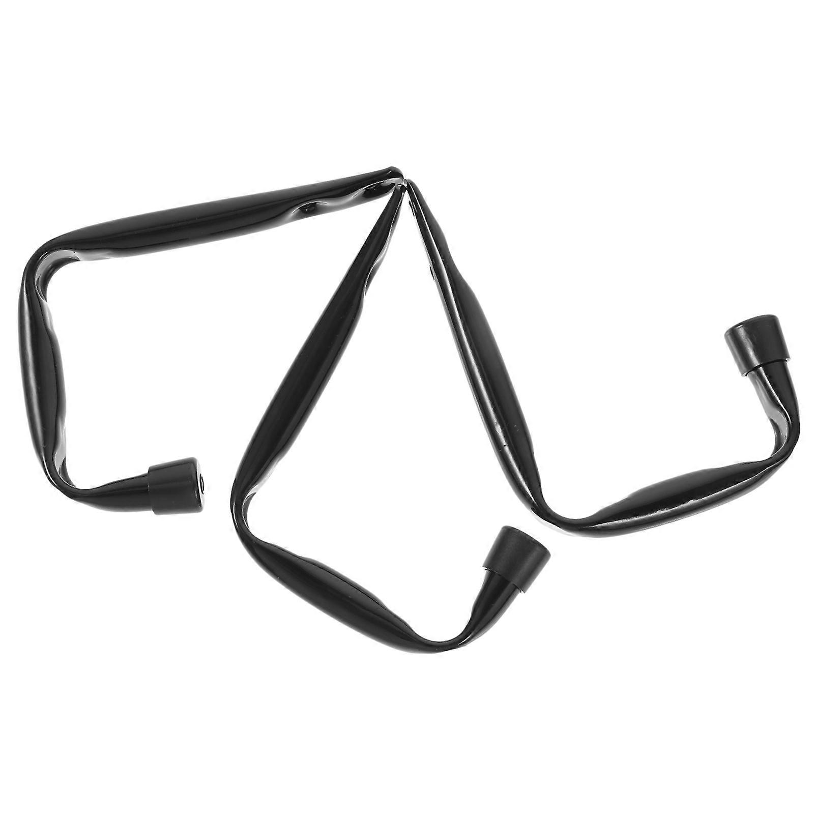 Utility Hooks For Garage Tools Heavy Duty Wall Mounting Storage Solution 3Pack Robust Black Color Design