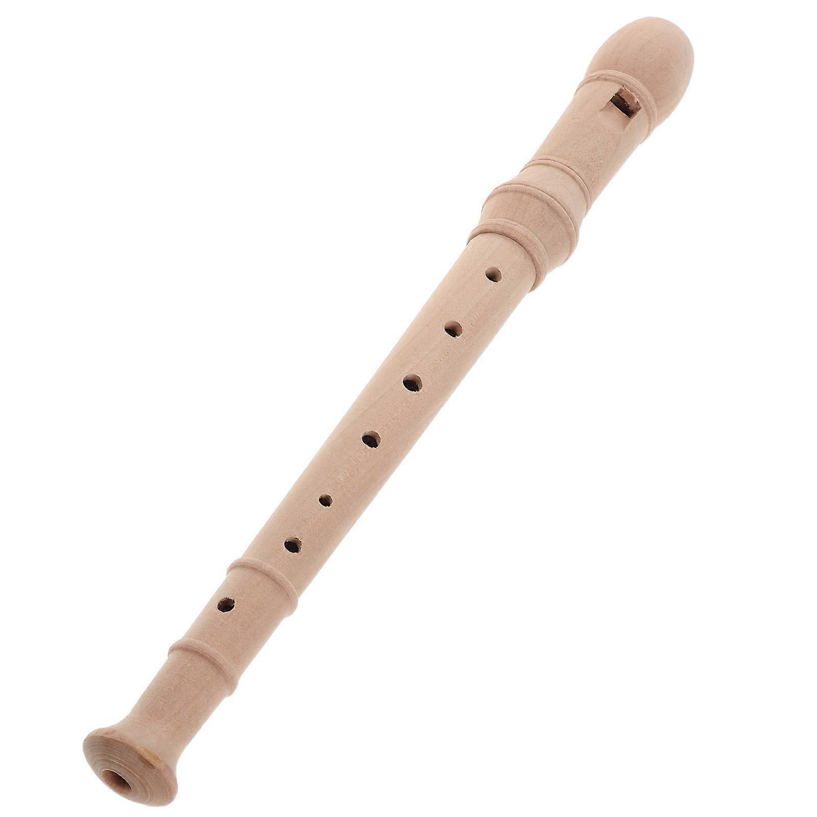 Wooden Alto Recorder for Lightweight Flute, Beginner Friendly Design with Small Hands Fit, Tonal Range Educational Instrument for School Use