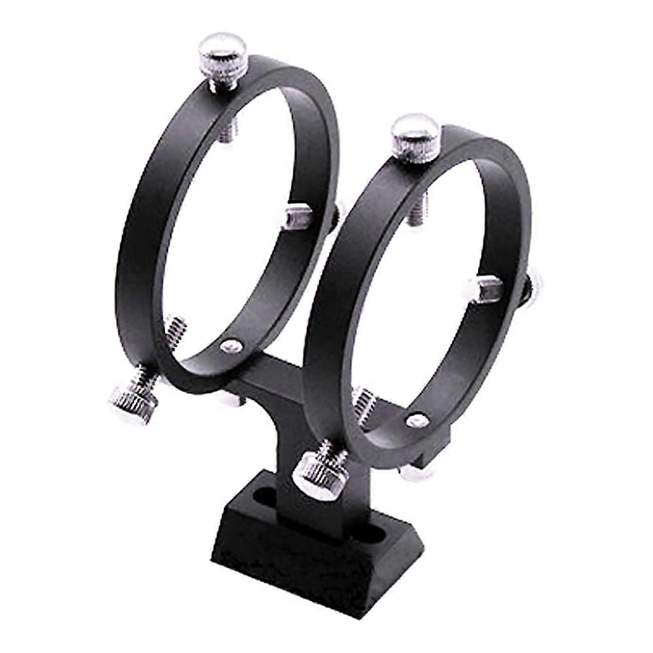 Adjustable Viewfinder Holder 6 Points Guide Tube Rings Mount Astronomical Telescope, 65 mm (33 mm 64 mm)